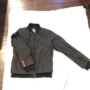 Authentic Prada Sport Gore-Tex Insulated Bomber Jacket